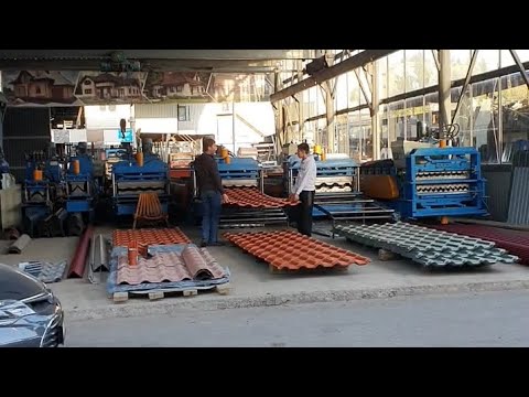Завод по производству металлочерепитца в Таджикистане ☎️ +992 889999913. городе Душанбе