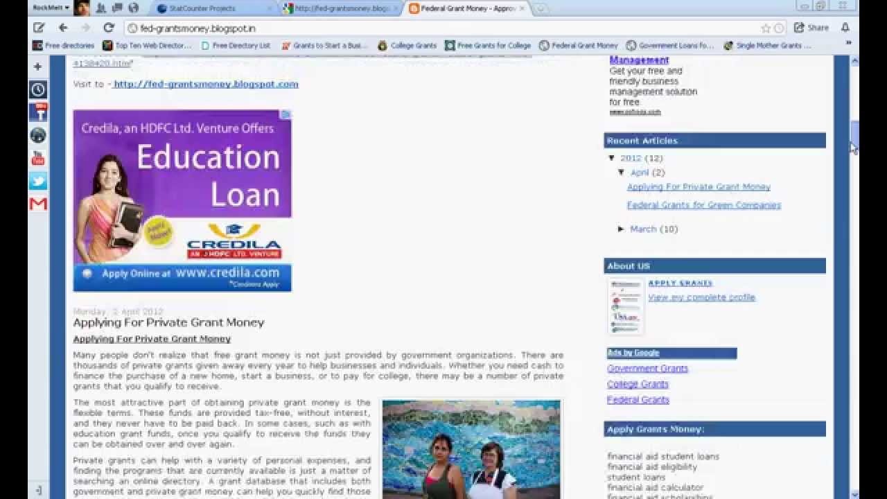 Free Federal Government Grants Government Grant Money YouTube