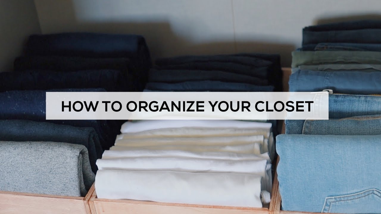 #5 How to organize your closet | DIY Clothes boxes organizers | The ...