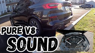 Pure V8 Sound ASMR  // Start up, Exhaust, Spirited Driving //2019 BMW X5 xDrive50i by BovDrives 129 views 1 month ago 56 seconds