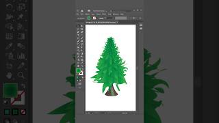 Tree vector In illustrator #illustrator #illustrator #legalgraphics #autocad2d #logo #design