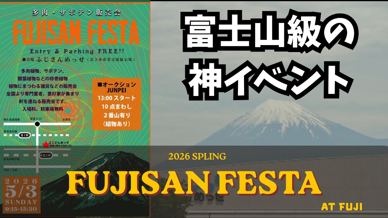 Fujisan Festa] My first shopping spree in a year. I fell in love