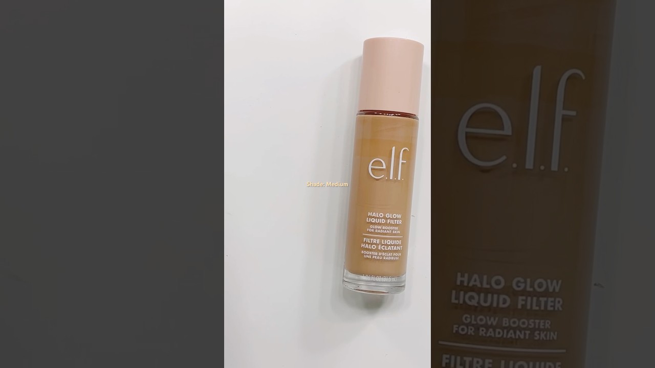 Elf Halo glow liquid filter🤩👍🏻❤️ 