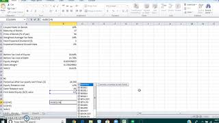 Chapter 11 Excel Simulation demonstration WACC 2