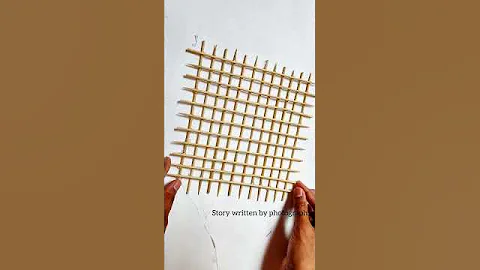 Diy-  Bamboo stick wall hanging #Home decorating idea #Best out of waste #shortsvideo
