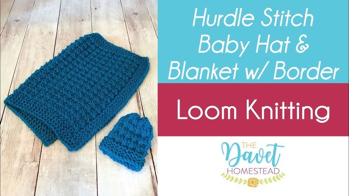 Loom Knit Baby Blanket 