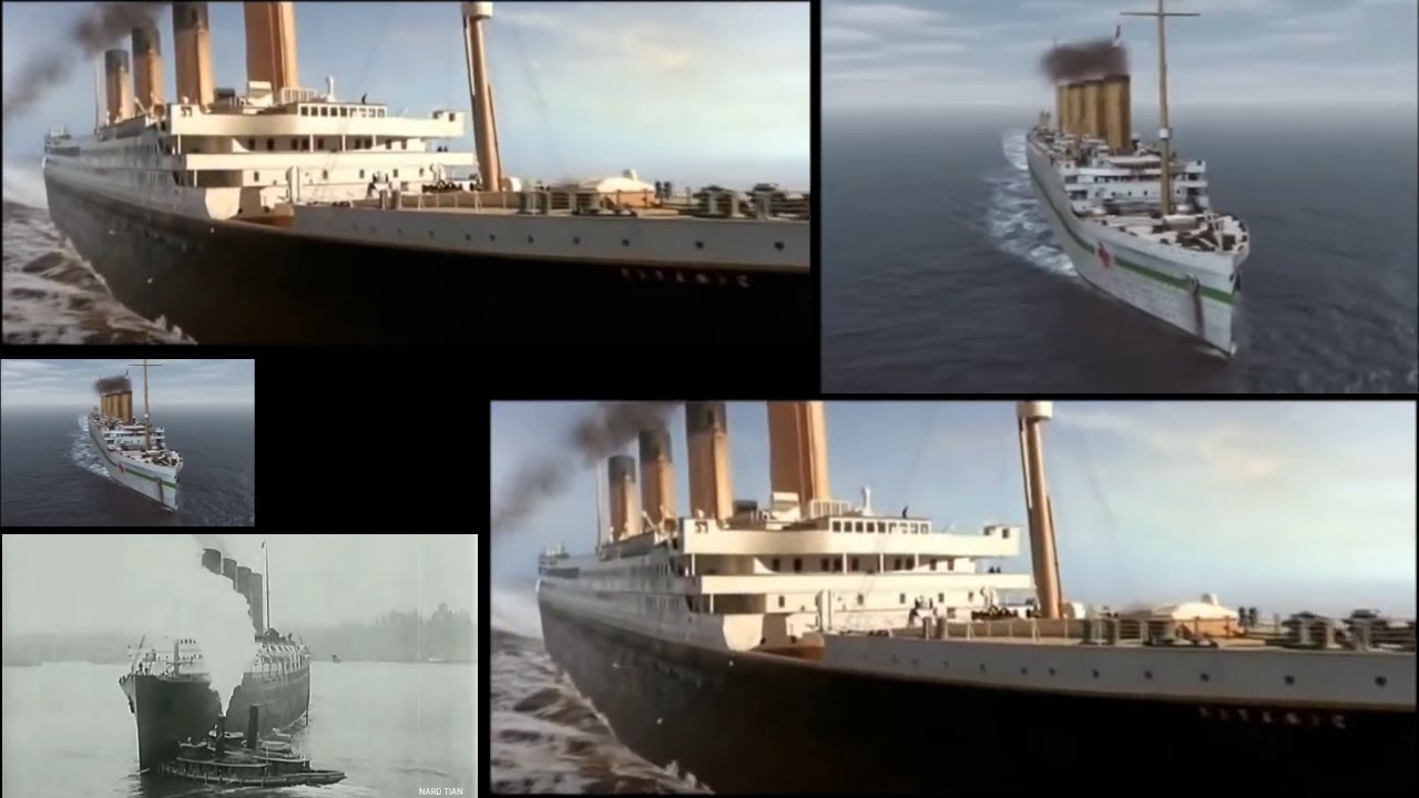 Titanic vs cruceros actuales