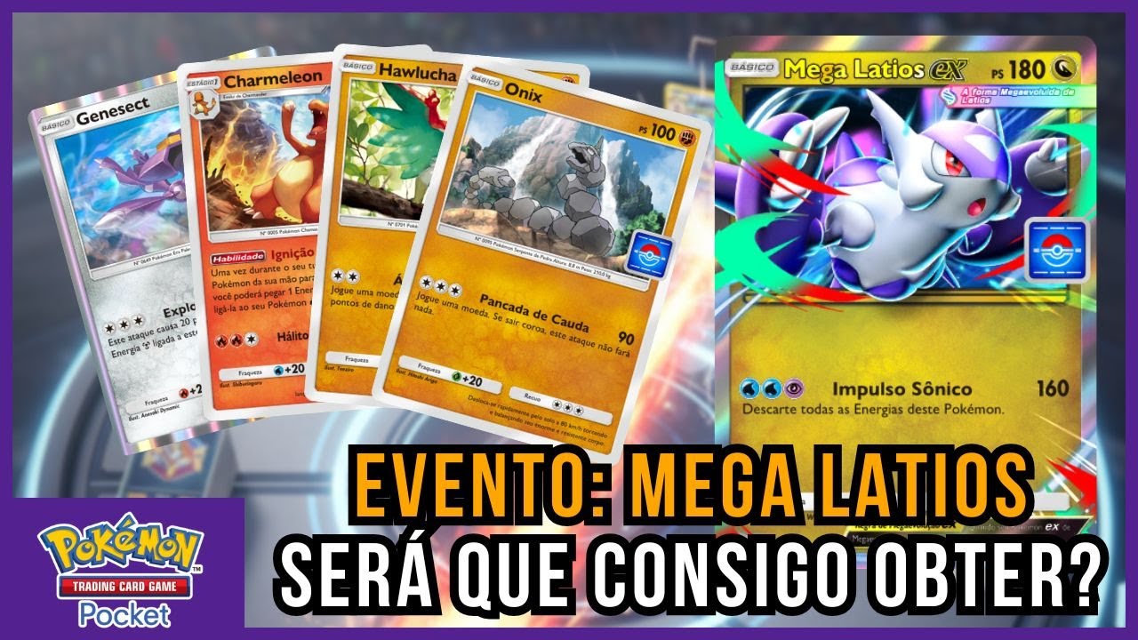 EVENTO MEGA LATIOS EX SERÁ QUE CONSIGO OBTER? | POKÉMON TCG POCKET