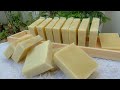 Handmade Cocoa and Shea Butter Soap Bars - Cold Process with Recipe