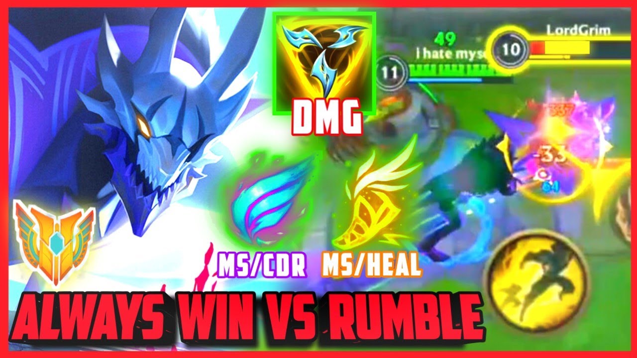 How to 100% COUNTER RUMBLE AS NASUS! Try These Runes Against Rumble Matchup (Nasus Guide) Wild Rift