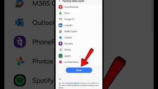 How to Reset Samsung Phone? Mobile #reset #smartphone #shorts #securephone #tech #secureapp