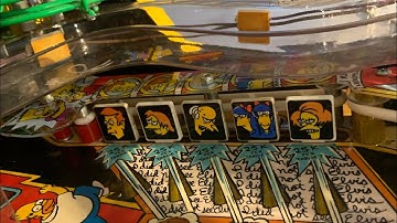 How to Replace Drop Targets on Data East Pinball Machines (The Simpsons)