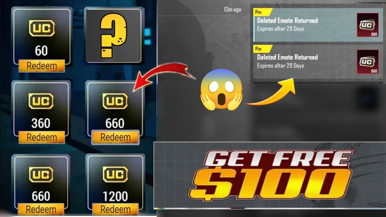 🤯 81000 Free UC For Everyone | Chance To Get Free UC | Free Uc Event | PUBGM