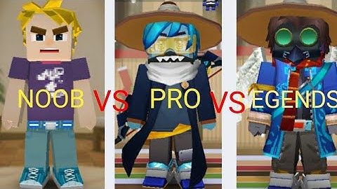 NOOB VS PRO VS LEGENDS [Blockman go blocky mods] [Bed wars]