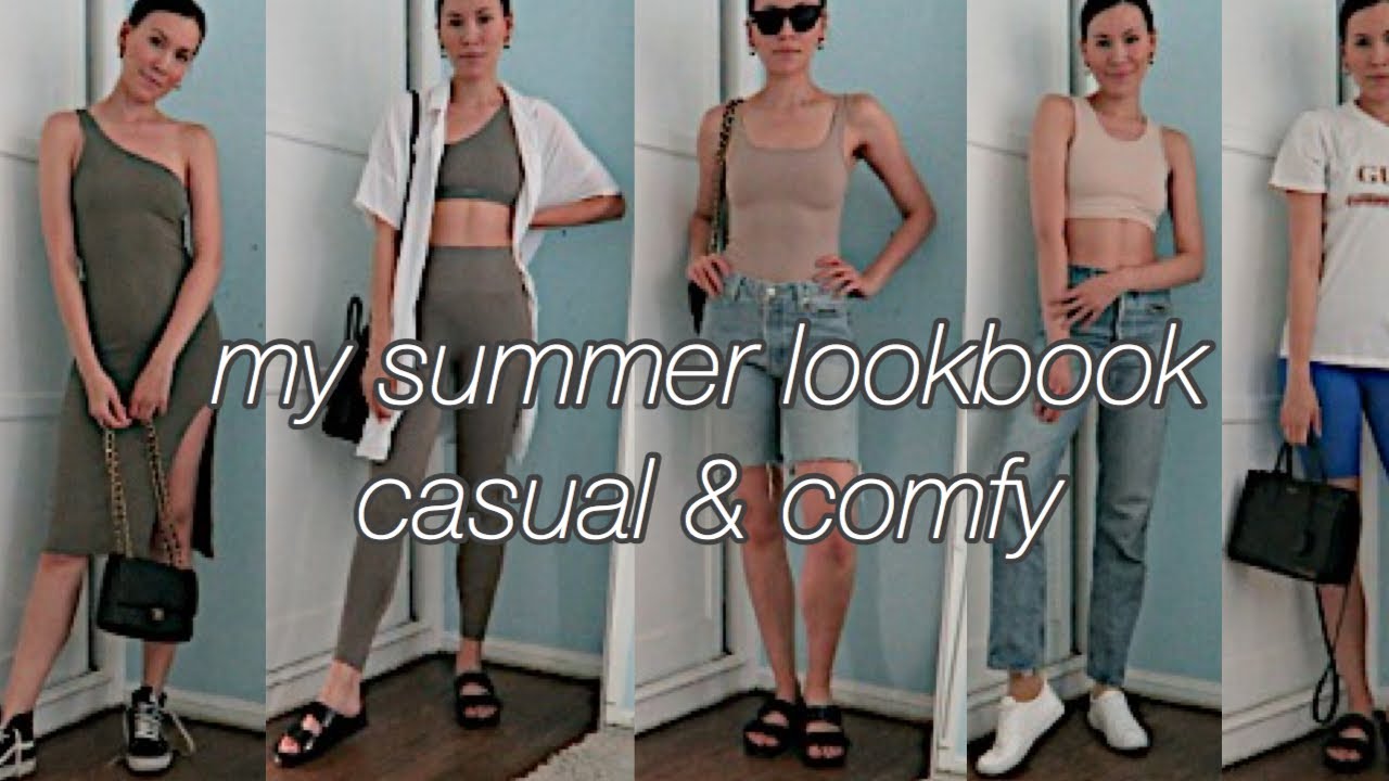 SUMMER OUTFITS 2020 | Casual and Simple Summer Lookbook (agolde