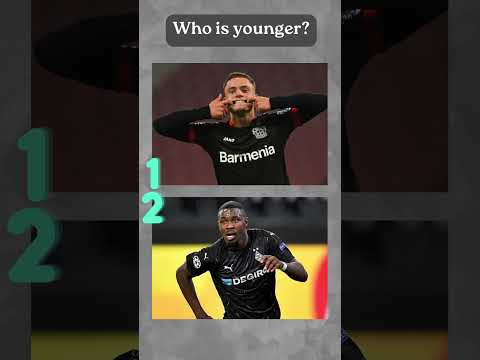 Who is younger? #football #quiz #quizgames