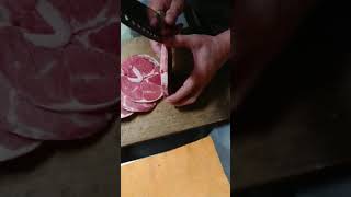 スライス冷凍ラム肉