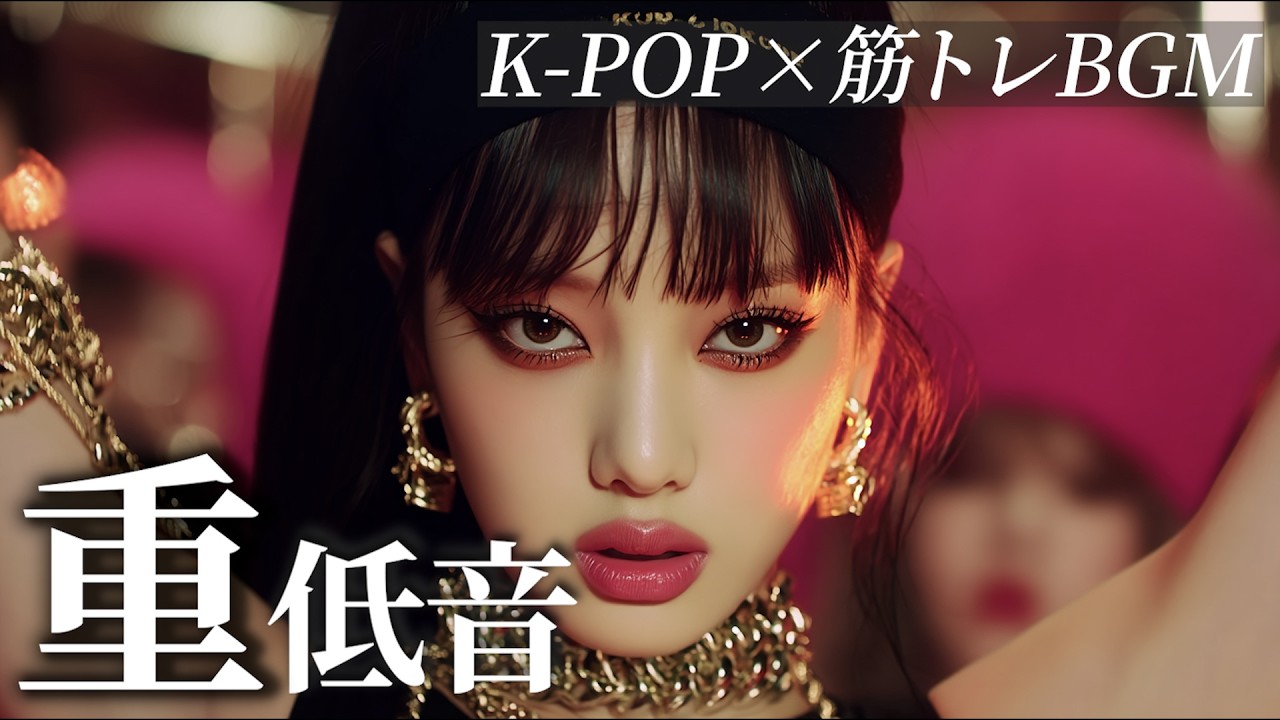 【K-POP】筋トレ捗る重低音⚡️洋楽playlist/HIPHOP/EDM/TRAP/ワークアウト/ランニング/ドライブ/ダンス/アップテンポ/モチベーション爆上げ/フリーBGM