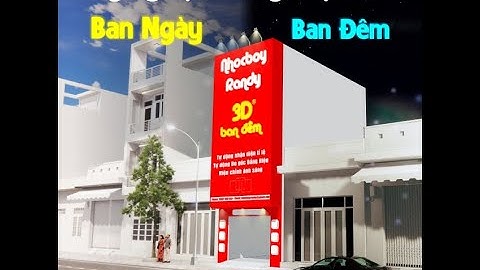 11.CorelDRAW Macros || 3D Board - Night View - Phối cảnh ban đêm | MasterToolsNBRD