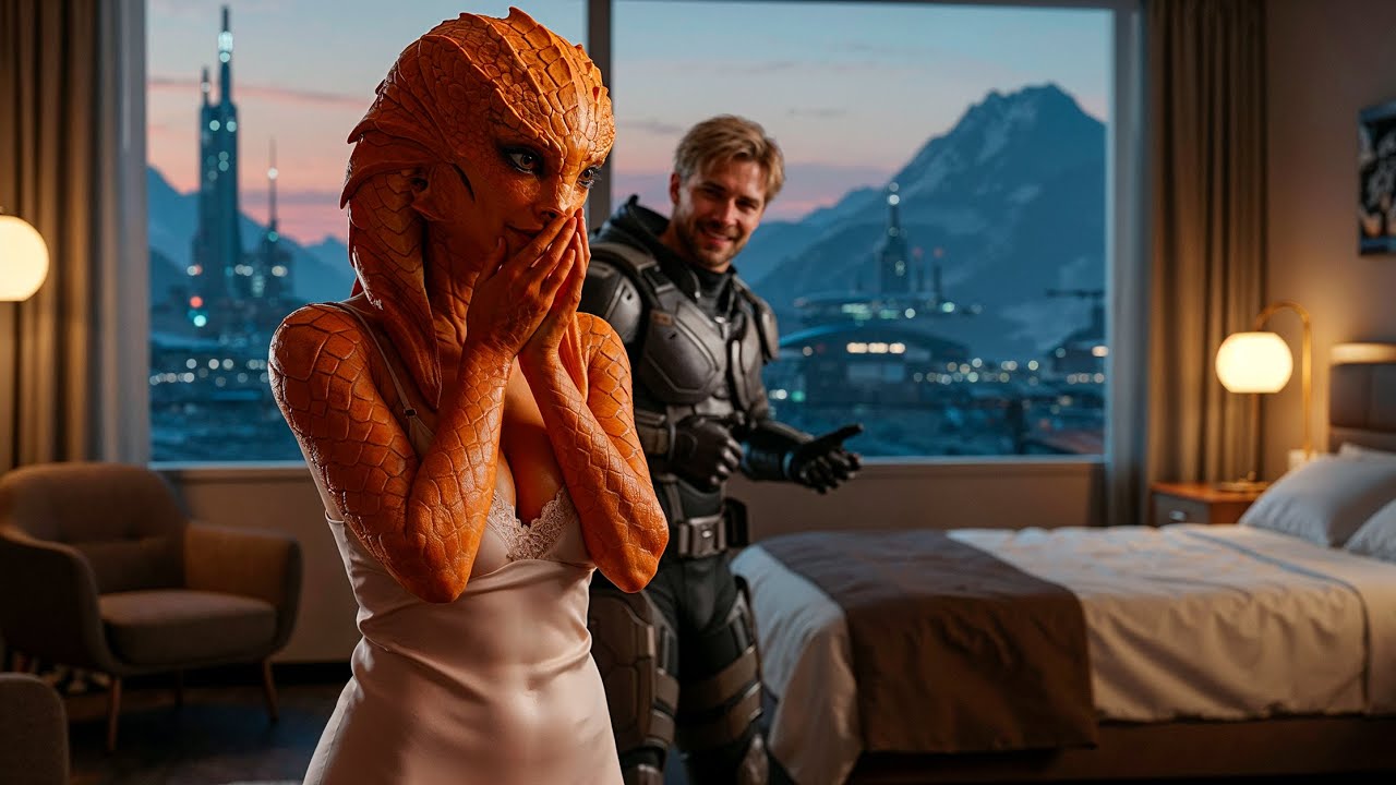 She Thought Her Appearance Would Scare the Human—Sharing a Bed Was the Last Thing She Expected | HFY