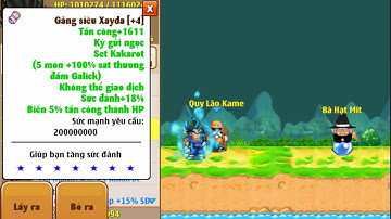 Ngọc Rồng Online - Siêu phẩm L7vipvcc . Sét Kakarot 6 sao đi BĐKB Cực phê ..