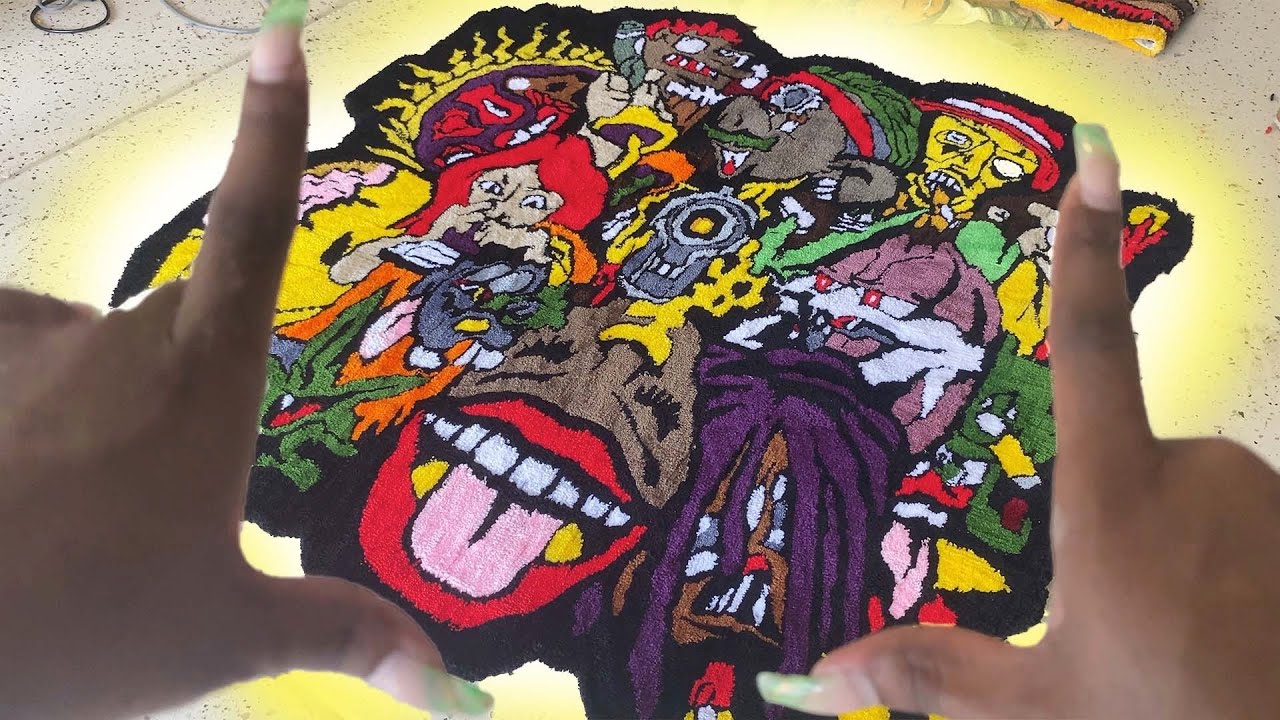 Overcoming Hesitation: Tufting a Large-Scale Rug for Beginners