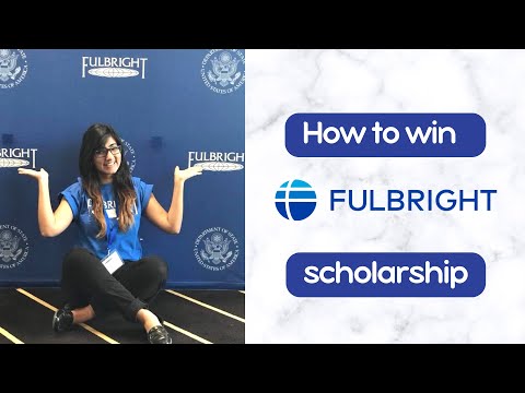 Video: Mis on fulbrighti stipendium?