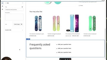 Create a Custom FAQ Section in Shopify