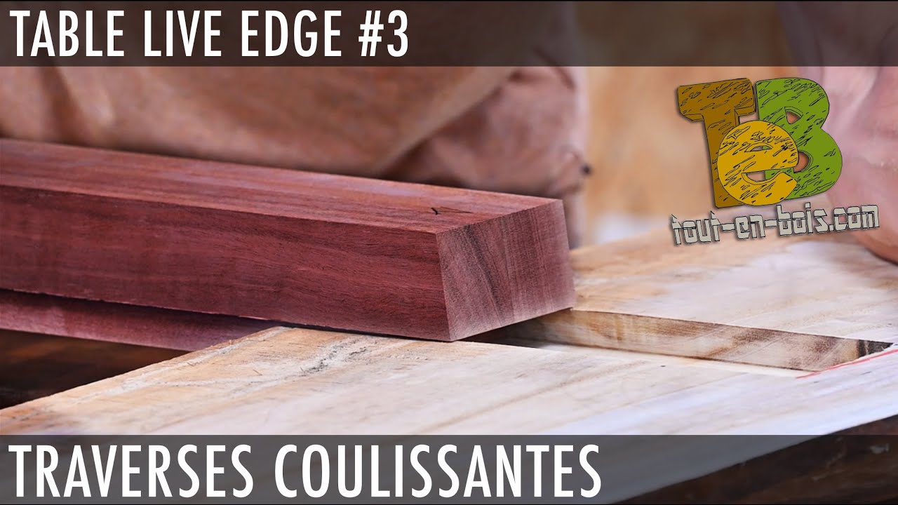 DÉFONCEUSE : Assemblage à queue d'aronde rigide mais mobile !