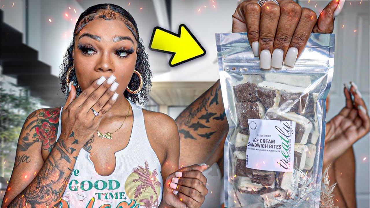 ASMR| Treatly Freeze Dried Foods Review CRUNCHY sounds!