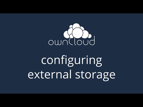 How To Configure External Storage In OwnCloud Server 8.1