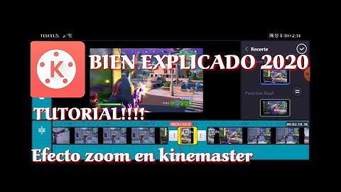 COMO HACER EL EFECTO ZOOM EN KINEMASTER !FACIL Y SENCILLO! BIEN EXPLICADO 2020!!!!