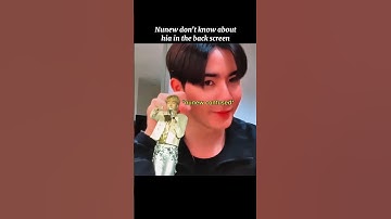 Nunew get shy when he saw zee?😱😽💝#bl #thaibl #zeenunew #thenextprince #zonzon #shorts