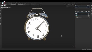Simple Alarm Clock ⏰️  in Maya,  Adobe Substance painter and Unreal Engine