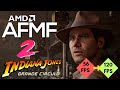 Indiana Jones e o Grande Círculo com ''AMD Fluid Motion Frames 2'' Ficou Incrível!!!