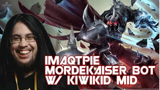 (Hilarious) Imaqtpie - Mordekaiser Botlane w/ Kiwikid Mid