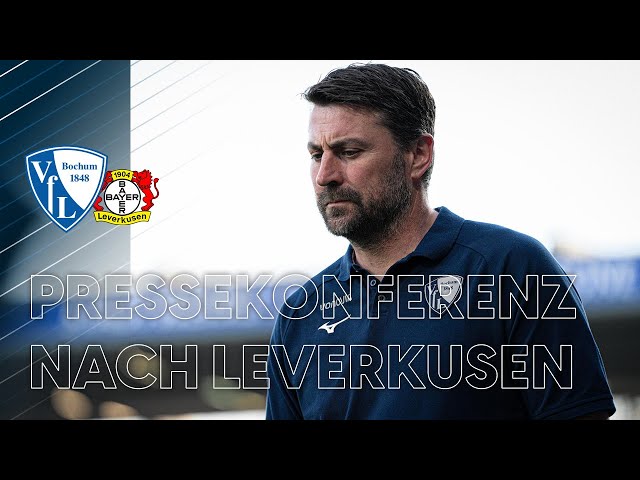 Pressekonferenz nach Leverkusen