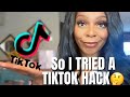 SO I TRIED A TIK TOK HACK TO PROLONG MY FOUNDATION! DID IT WORK? 🤔 | TONYANICOLE