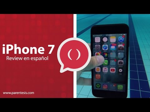 Video: ¿Se puede mojar un iPhone 7?