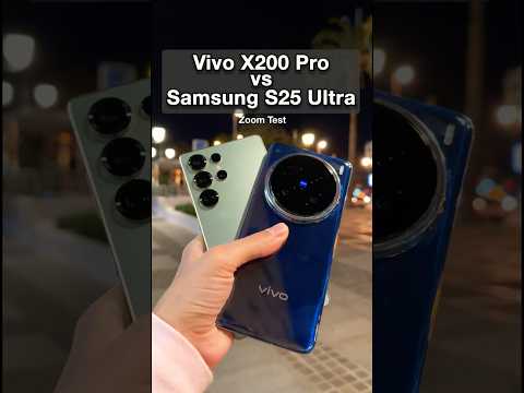 Vivo x200 Pro vs Samsung S25 Ultra: LOW LIGHT ZOOM TEST!