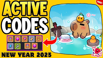 🎁NEW YEAR 2025⚡CODES🎁CAPYBARA GO! JANUARY 2025 REDEEM CODES | CAPYBARA GO! GIFT CODES | CAPYBARA GO!