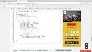Bài 10 : Tìm hiểu Library Upload Trong Codeigniter