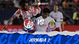 No se abrió el marcador | Resumen San Luis vs Chivas | Liga BBVA MX | Clausura 2023
