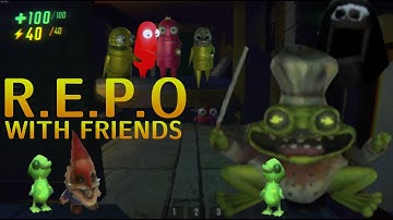 R.E.P.O With Friends - First Time Playing and Funny Moments - #REPO #gaming #highlights