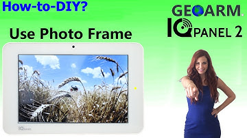 How to Use Qolsys IQ Panel 2 Photo Frame?