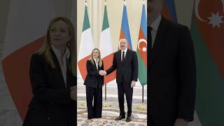 Состоялась встреча Ильхама Алиева с Джорджей Мелони один на один в Баку