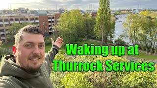 Waking Up At Thurrock Services... Will I Make The Deadline? | Vlog 195