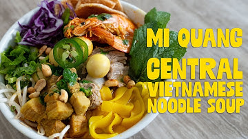 How to Make: Central Vietnamese Tumeric Noodle Soup / Mì Quảng