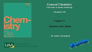 Chem105 Lecture Notes Chapter 11 Slides 1-8