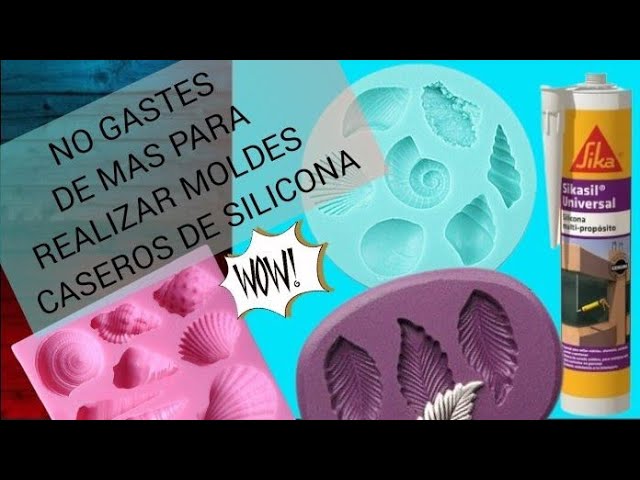 ▶️ Comprar Moldes de Silicona para Resinas Epoxi